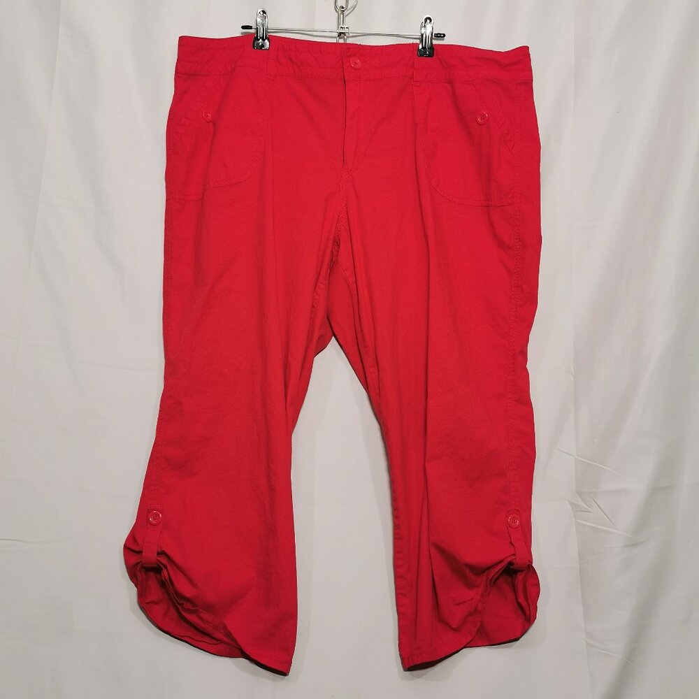 Capris with Adjustable Hem Size 20 EUC #95